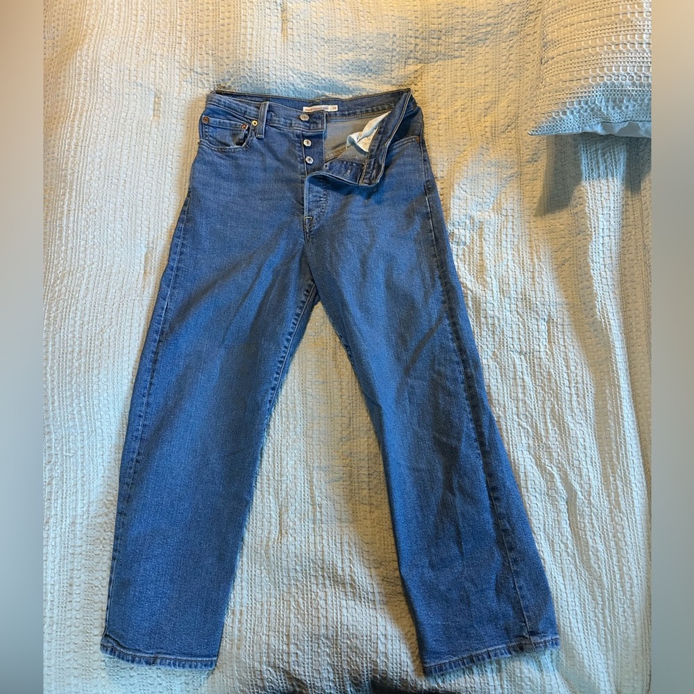 Levi's Blue Women's Straight Leg Jeans